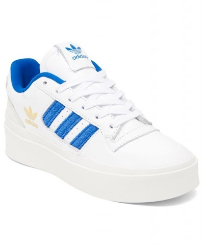 Women's Forum Bonega Platform Casual Sneakers White $48.40 Shoes