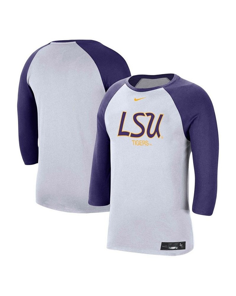 Men's LSU Tigers Baseball Performance T-Shirt $24.29 T-Shirts