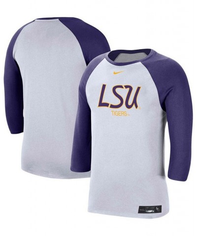 Men's LSU Tigers Baseball Performance T-Shirt $24.29 T-Shirts