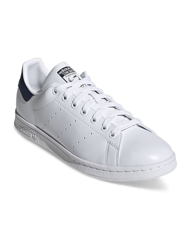 Men's Originals Stan Smith Primegreen Casual Sneakers Footwear White, Green $49.50 Shoes