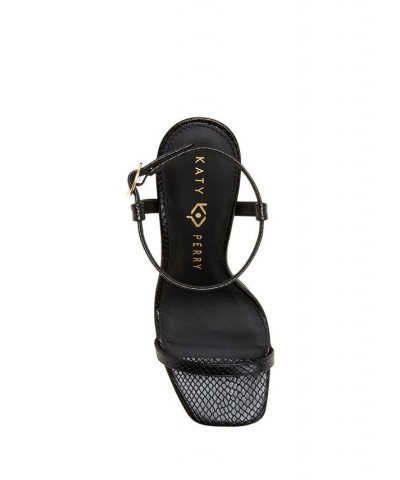 Women's The Vivvian Buckle Sandals Black $32.40 Shoes