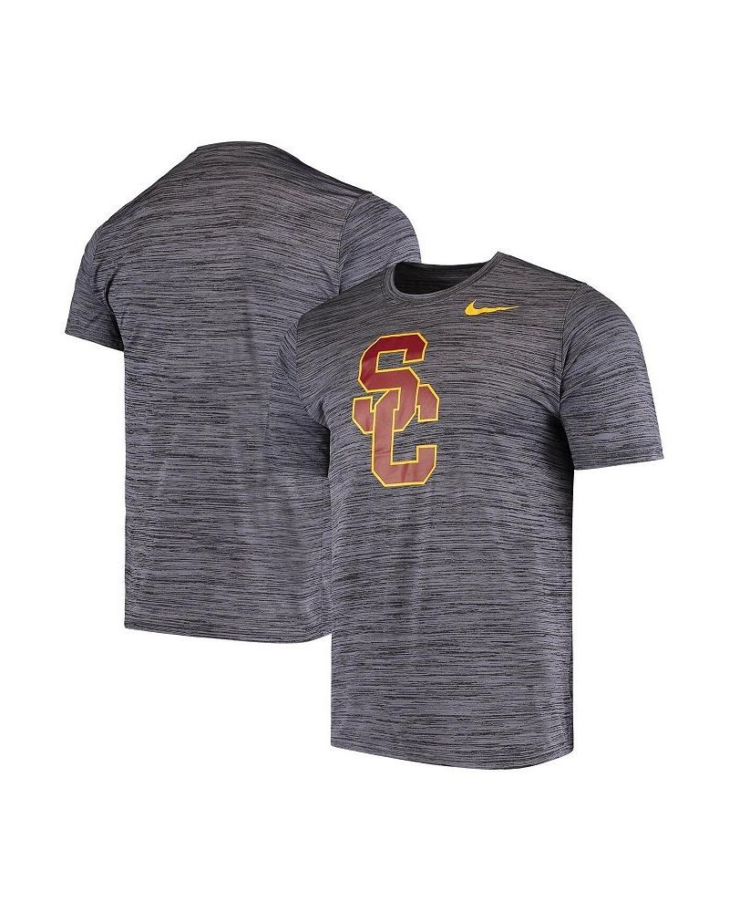 Men's Black Usc Trojans Logo Velocity Legend Performance T-shirt $25.30 T-Shirts