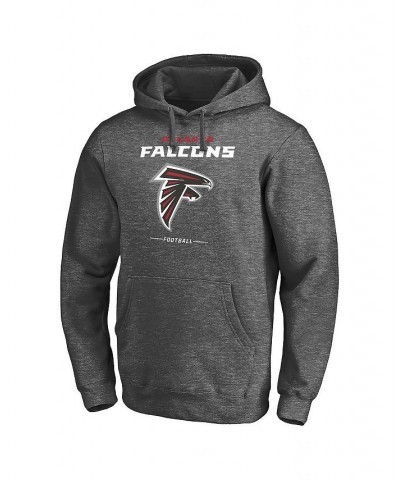 Men's Branded Heathered Charcoal Atlanta Falcons Big and Tall Team Lockup Pullover Hoodie $45.89 Sweatshirt