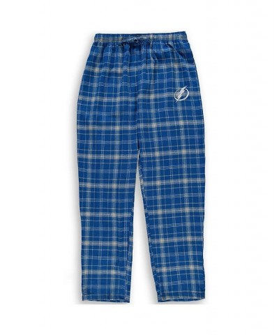 Men's Blue Tampa Bay Lightning Big and Tall Lodge T-shirt and Pants Sleep Set $21.62 Pajama