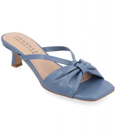 Women's Starling Slip-on Heel Blue $41.40 Shoes