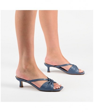 Women's Starling Slip-on Heel Blue $41.40 Shoes