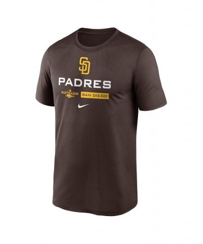 Men's Brown San Diego Padres 2022 Postseason Authentic Collection Dugout T-shirt $25.30 T-Shirts