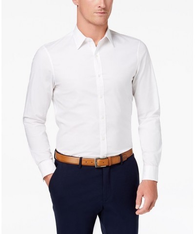 Men's Stretch Shirt White $45.36 Shirts