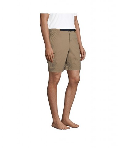 Men's 9" Outrigger Stretch Cargo Swim Trunks with No Liner Khaki $40.47 Swimsuits