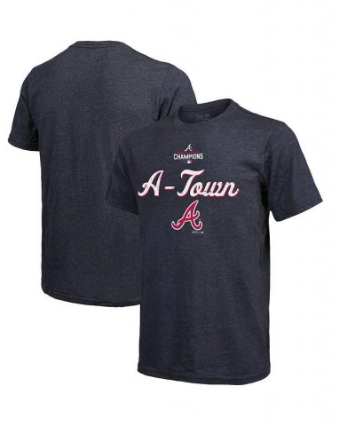 Men's Threads Navy Atlanta Braves 2021 World Series Champions Team Saying Tri-Blend T-shirt $20.00 T-Shirts