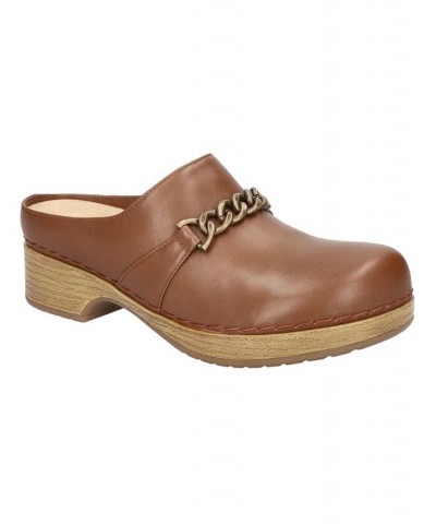 Women's Ventura Clogs Brown $46.25 Shoes