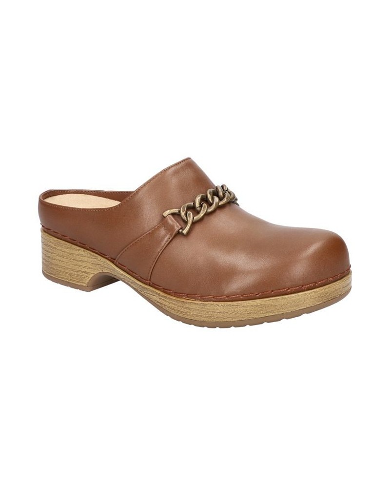 Women's Ventura Clogs Brown $46.25 Shoes