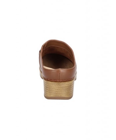 Women's Ventura Clogs Brown $46.25 Shoes