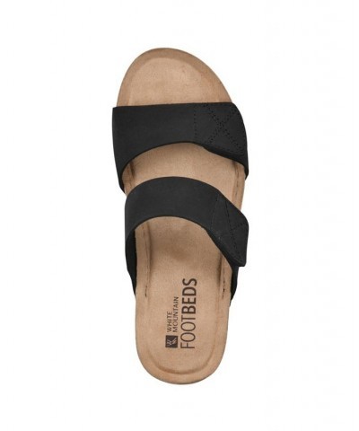 Women's Fervent Platform Sandals Black $37.92 Shoes