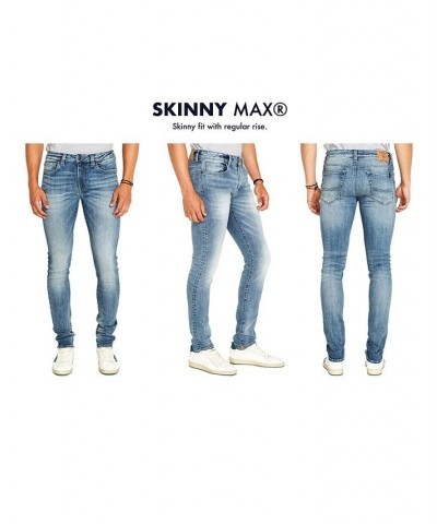 Men's Skinny Max Stretch Jeans Deep Indigo $27.37 Jeans