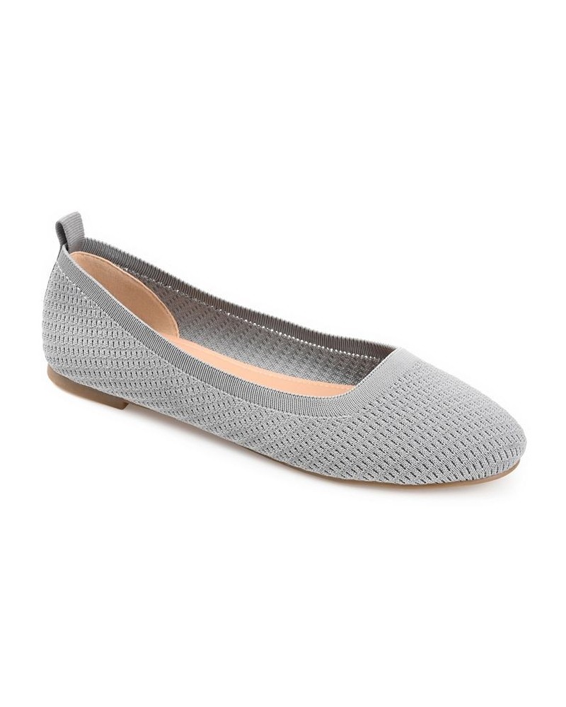 Women's Maryann Flats Gray $30.80 Shoes