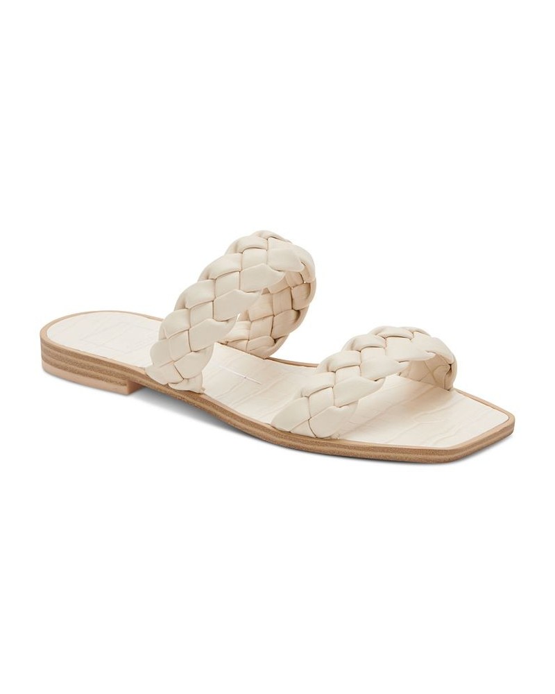 Women's Indy Braided Flat Sandals PD03 $36.00 Shoes