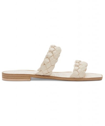 Women's Indy Braided Flat Sandals PD03 $36.00 Shoes