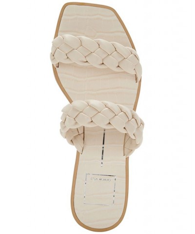 Women's Indy Braided Flat Sandals PD03 $36.00 Shoes