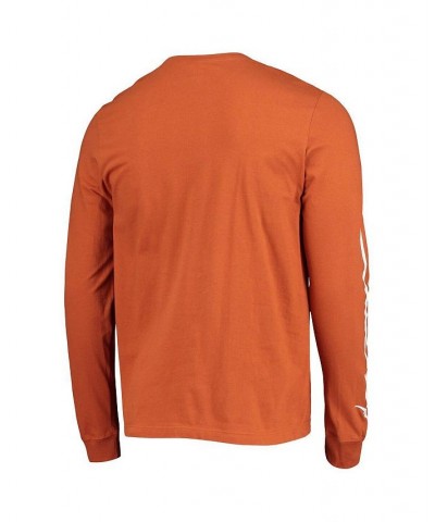 Men's Texas Orange Texas Longhorns Word Long Sleeve T-shirt $22.50 T-Shirts