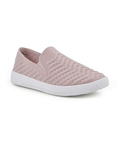 Women's Courage Slip-On Sneakers White $31.74 Shoes