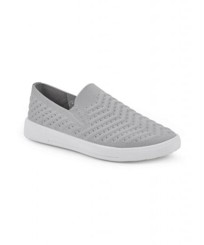 Women's Courage Slip-On Sneakers White $31.74 Shoes