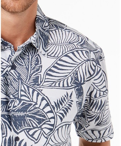 Men's Siesta Short Sleeve Shirt Blue $40.42 Shirts