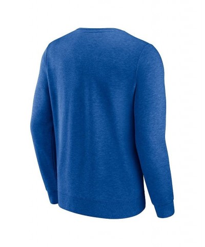 Men's Branded Heathered Royal Chicago Cubs Classic Move Pullover Sweatshirt $38.49 Sweatshirt