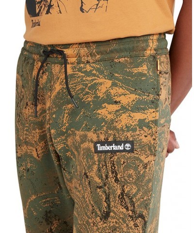 Men's Spring Rock Printed Sweatpants Green $44.10 Pants