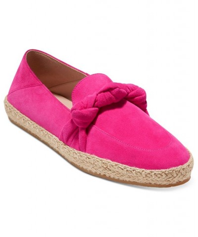 Women's Cloudfeel Knotted Espadrille Flats PD04 $45.00 Shoes