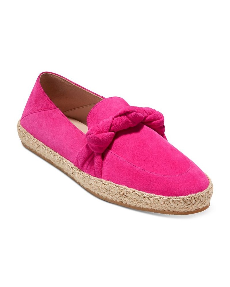 Women's Cloudfeel Knotted Espadrille Flats PD04 $45.00 Shoes