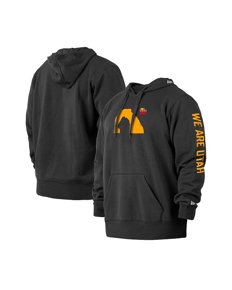 Men's Black Utah Jazz 2021/22 City Edition Big and Tall Pullover Hoodie $32.34 Sweatshirt