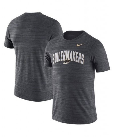 Men's Black Purdue Boilermakers 2022 Game Day Sideline Velocity Performance T-shirt $27.99 T-Shirts