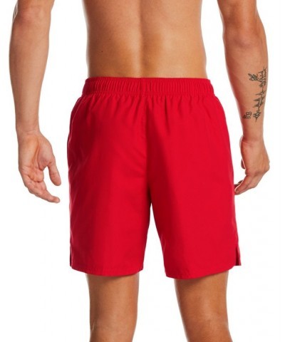 Men's Essential Lap Swoosh Logo 7" Swim Shorts PD07 $27.60 Swimsuits