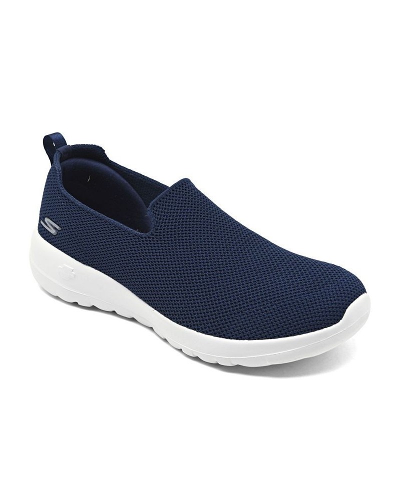 Women's GO Walk 5 - Joy - Sensational Day Slip-On Wide Width Walking Sneakers Blue $26.95 Shoes