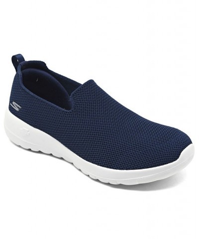 Women's GO Walk 5 - Joy - Sensational Day Slip-On Wide Width Walking Sneakers Blue $26.95 Shoes