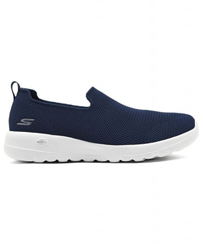 Women's GO Walk 5 - Joy - Sensational Day Slip-On Wide Width Walking Sneakers Blue $26.95 Shoes