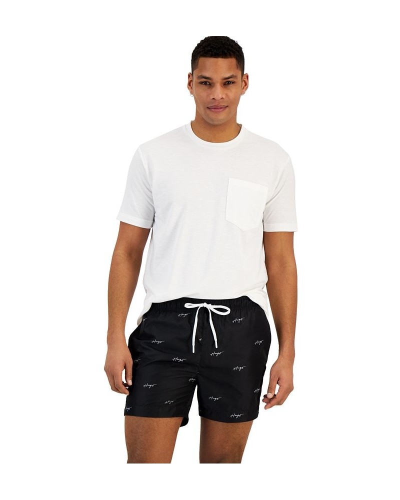 Boss Men's Swim Trunks Black $31.20 Swimsuits