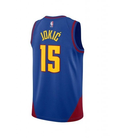 Men's Brand Nikola Jokic Blue Denver Nuggets 2022/23 Statement Edition Swingman Jersey $63.70 Jersey