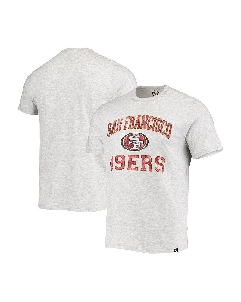 Men's Heathered Gray San Francisco 49ers Union Arch Franklin T-shirt $19.71 T-Shirts