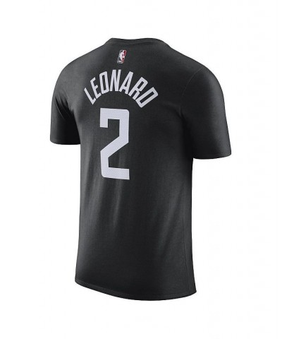 Men's Kawhi Leonard Black LA Clippers 2022/23 City Edition Name Number T-shirt $19.80 T-Shirts