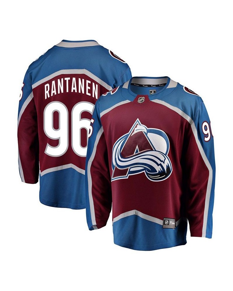 Men's Mikko Rantanen Burgundy Colorado Avalanche Home Premier Breakaway Player Jersey $61.05 Jersey