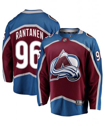 Men's Mikko Rantanen Burgundy Colorado Avalanche Home Premier Breakaway Player Jersey $61.05 Jersey