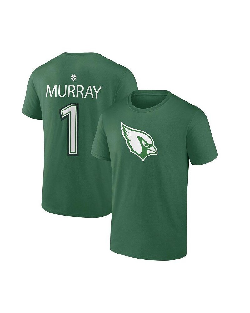 Men's Branded Kyler Murray Green Arizona Cardinals St. Patrick's Day Icon Player T-shirt $23.93 T-Shirts