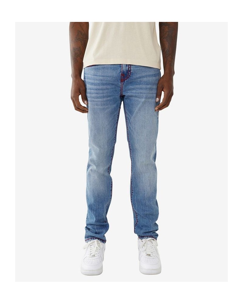 Men's Rocco Flap Super T Skinny Jeans Blue $47.56 Jeans