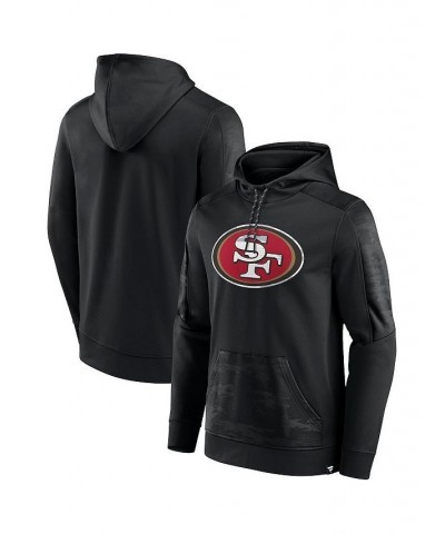 Men's Branded Black San Francisco 49ers On The Ball Pullover Hoodie $36.00 Sweatshirt