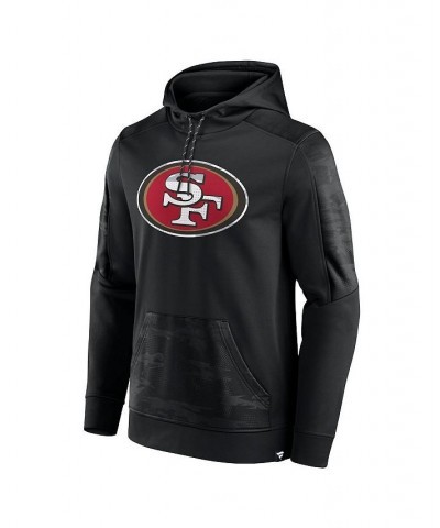 Men's Branded Black San Francisco 49ers On The Ball Pullover Hoodie $36.00 Sweatshirt