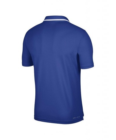 Men's Royal Kentucky Wildcats Wordmark Performance Polo Shirt $27.95 Polo Shirts