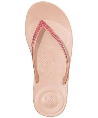 Women's Iqushion Ombre Sparkle Flip-Flops PD02 $30.25 Shoes