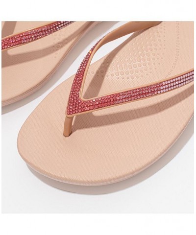 Women's Iqushion Ombre Sparkle Flip-Flops PD02 $30.25 Shoes